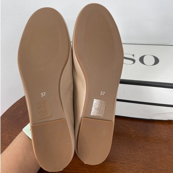 New Senso Daphne Ballet Flats in Butterscotch Leather Women's Size EU 37 - Picture 8 of 8